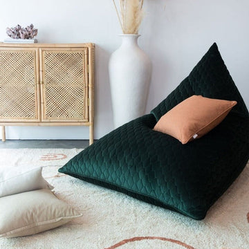 Quilted Velvet Relaxabag