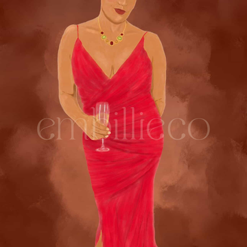 The Evening Muse Print Eight
